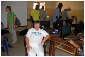 Salle informatique de Ouonck (Sénégal)